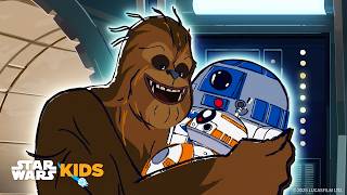 Compilation of all episodes | Star Wars: Droid Diaries | Episodes 1 to 8 | Star Wars Kids France