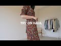 TRY ON HAUL｜愛牌Simple Retro開箱，春天復古風穿搭