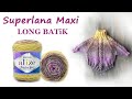 Ализе Суперлана Макси Лонг Батик/Alize Superlana Maxi Long Batik. Обзор пряжи с примерами узоров.