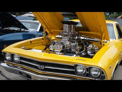 CLASSIC &amp; MUSCLE AMERICAN CARS - Car Show Lyons Illinois