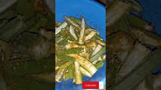 Bhindi fry ki recipe ?shorts viral youtubeshortsbhindifry