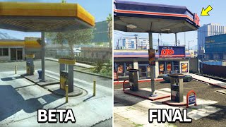 BETA vs FINAL - GTA V Comparison (GTA 5 Beta vs Final Version)