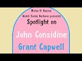 Misha  dianne watch santa barbara presents spotlight on john considine  grant capwell