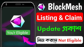 BlockMesh Airdrop Listing & Claim Update | Perceptron Network Registration Update | Blockmesh Update