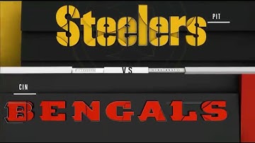 NFL on CBS intro 2016 PIT@CIN