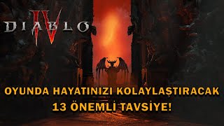 Diablo 4 Oynarken Hayatınızı Kolaylaştırabilecek 13 Önemli Tavsiye
