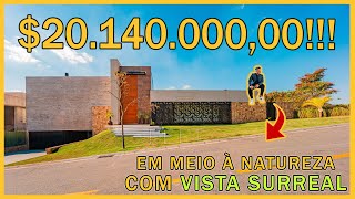 MANSÃO DE R$20.140.000,00 EM ALPHAVILLE   SÃO PAULO  VISTA DESLUMBRANTE PARA NATUREZA