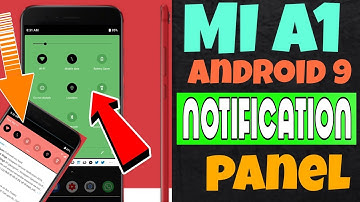 MI A1 | HOW TO CHANGE NOTIFICATION PANEL LIKE ANDROID PIE 9 | NAYAK TECKYE