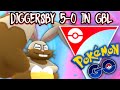 Diggersby Team Plows a 5-0 in GO Battle League Pokemon GO || You won't regret this investment