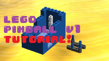 LEGO MINI PINBALL MACHINE TUTORIAL (LFX file in the description!)