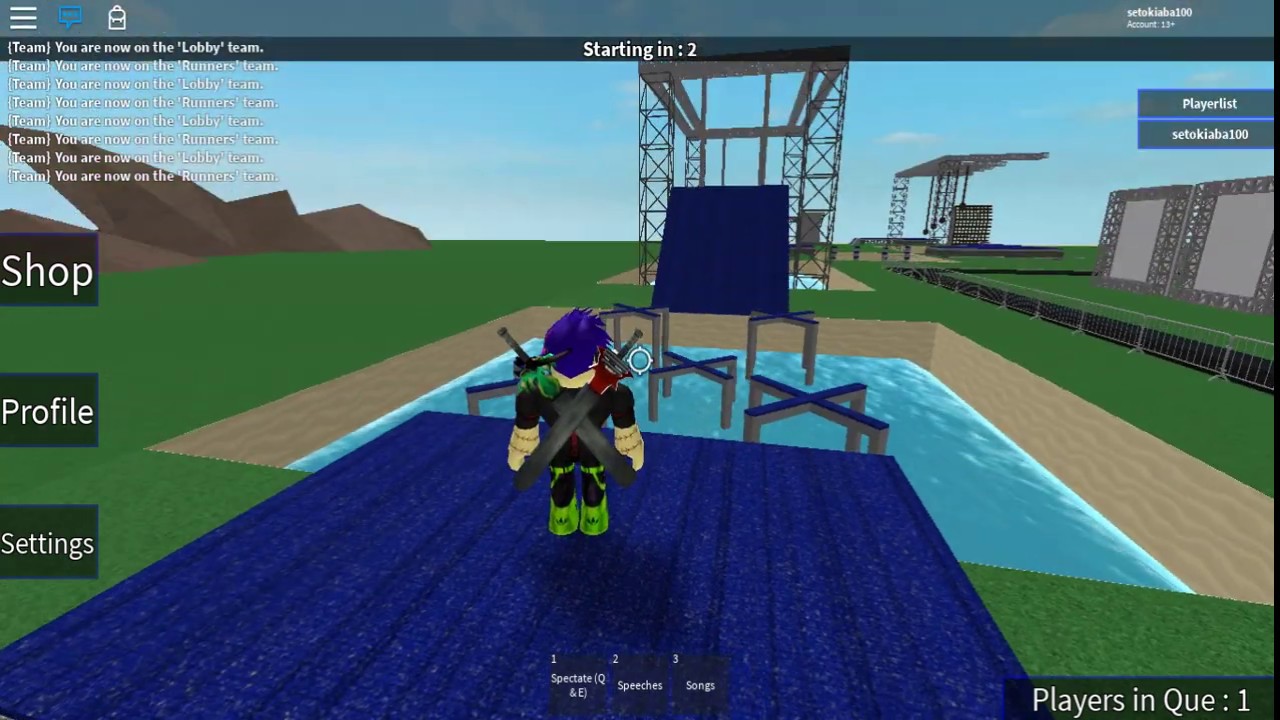 Roblox Ninja Warrior Revival Perfect Run - 