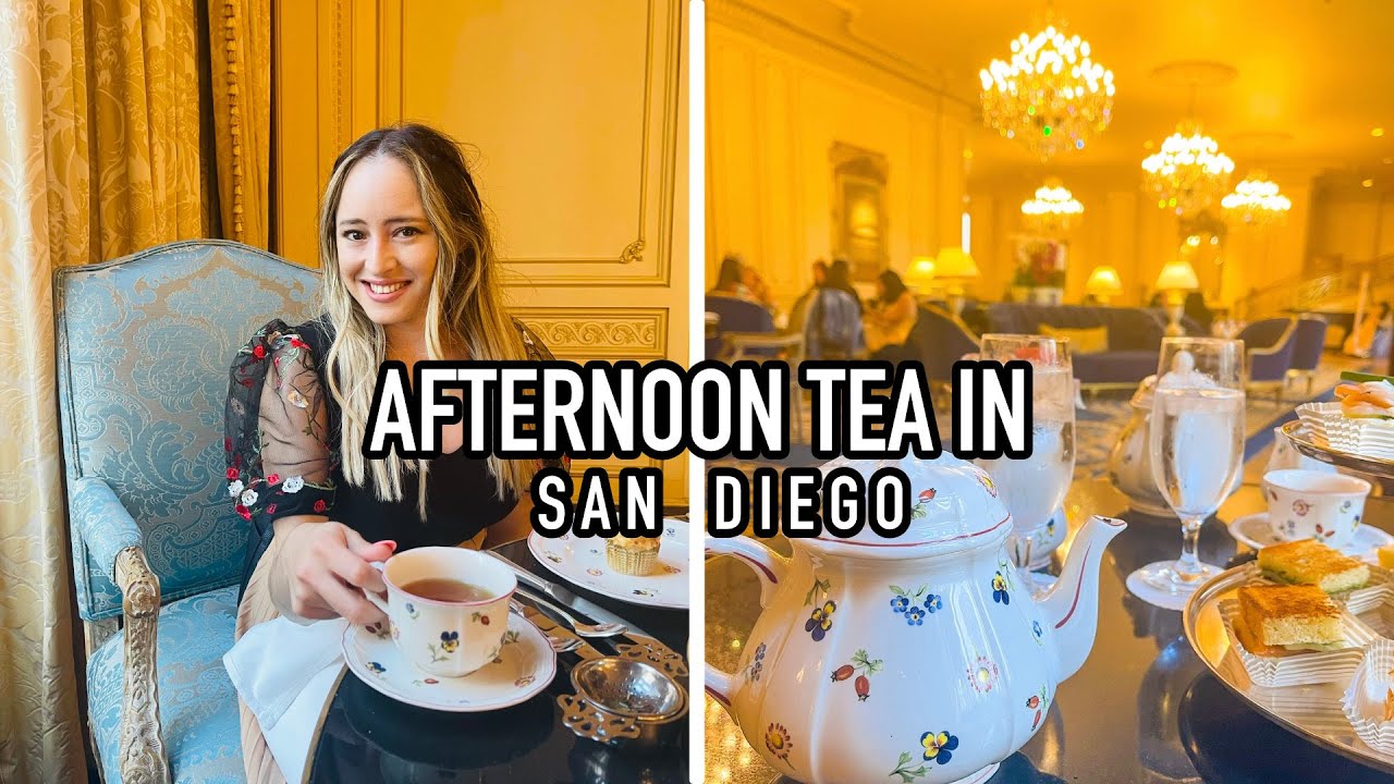 Eating at The Westgate Hotel Afternoon Tea San Diego YouTube