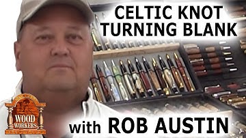 Celtic Knot Turning Blank by Rob Austin
