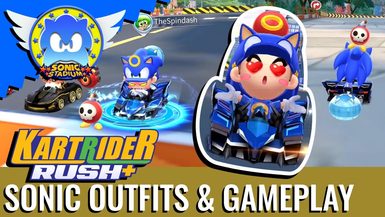 Guide to ALL Sonic Content in the KartRider Rush+ Crossover [U] - Features  - Sonic Stadium