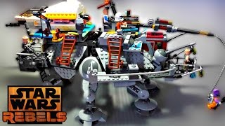 LEGO Star Wars Rebels - Captain Rex's AT-TE Walker (75157) - Review + Upgrade