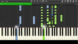 Eagles - Please Come Home for Christmas Synthesia Tutorial chords