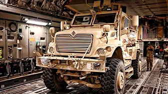 C-17 Resupplies Secret Forward Army Base (2022)