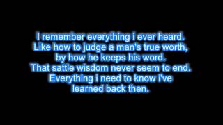 Vignette de la vidéo "Randy Travis - Down at the old corral LYRICS"