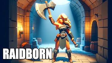AMAZING Low Poly RPG Dungeon Crawler! Raidborn