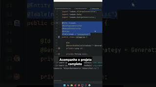 Entidade Pergunta Projeto iLearn Lab #springboot #jpa #java