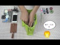 珠友 Unicite 小提袋/袋中袋-橙 product youtube thumbnail