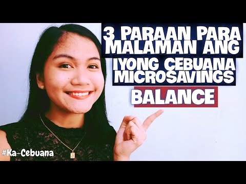 Video: Paano Malaman Ang Balanse Ng Isang Personal Na Account