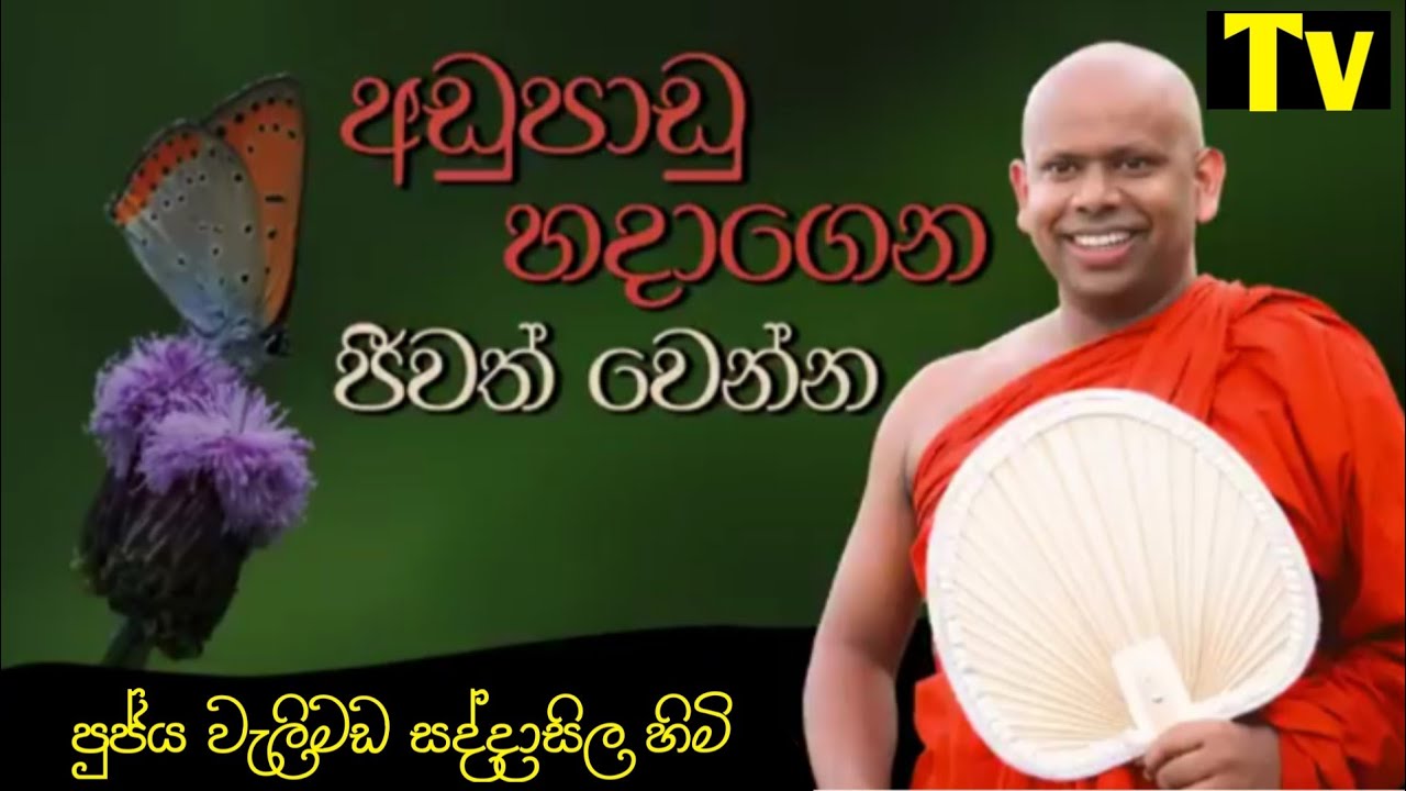 අඩුපාඩු හදාගෙන ජිවත් වෙන්න ඔබට ලස්සන ධර්ම දේශනාවක් | Welimada saddhaseela thero | සද්දාසිල හිමි 🙏💐🙏 