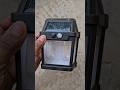 Solar Wall Lights || Outdoor Motion Sensor Light | Solar Interaction Wall Lamp | Teardown