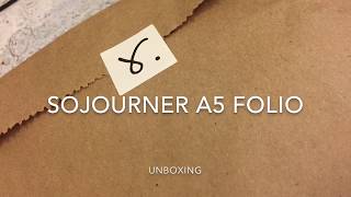 Sojourner A5 Folio Unboxing