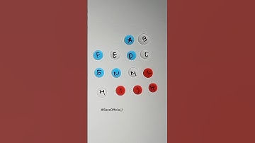 Drawing A Starlight Line Path With Alfabet A To M #line #maths #art #shorts