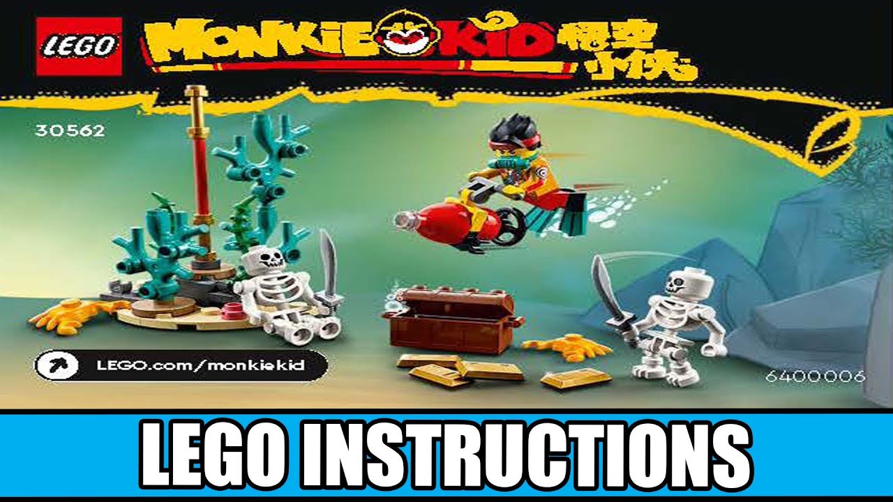 LEGO 30562 Monkie Kid's Underwater Journey building instructions