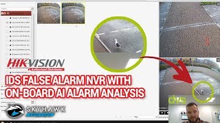 Hikvision IDS False Alarm NVR with On-Board AI Alarm Analysis screenshot 5