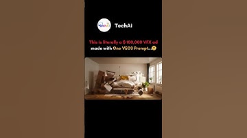 This is literally a $100,000 VFX ad…✨ made with just ONE VEO3 prompt 😲#technology #fypshorts #veo3