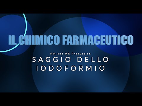 Video: Come funziona il test dello iodoformio?