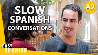 1 Hour of Slow Spanish Conversations: 5 Topics for Beginners