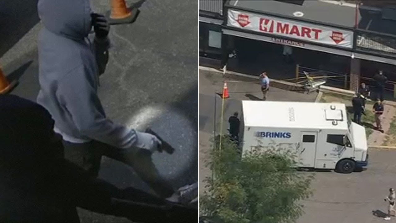⁣Brinks truck heist: Thieves steal $700K in cash within 20 seconds