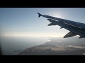 SAS Scandinavian Airlines SK2837 A321 Copenhagen - Gran Canaria Takeoff, Inflight, Landing