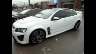 holden ve gts holden omega with 22inch rims full ve e3 bodykit walkinshaw bonnet maloo side skirts