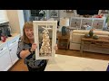 HOW TO MAKE A  COASTAL CHRISTMAS TREE, WITH SEASHELLS &amp;  RESIN RESIN ART  2022