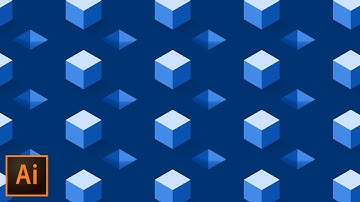 Isometric Cube Pattern Effect - Illustrator Tutorial