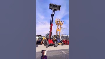 Multifunctional excavator loader all-in-one machine, multifunctional agricultural machinery