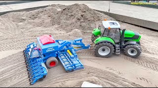 Tractor Gets Stuck, Mega Rc Trucks And Tractors Collection!