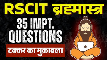 RSCIT Exam important Questions 2025 RSCIT Important Questions 2025 Rscit important questions 24 Aug