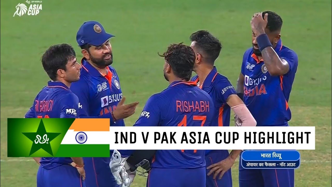 India vs Pakistan Asia cup 2022 Highlights Full Match Highlights - YouTube