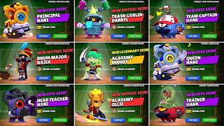 New Brawl Academy Skins | Unlock, Animations & Pins