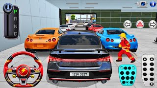 New Black Elantra N Car Parking In Super Shop - 3D Driving Class 2026 | Car Driving Gameplay  screenshot 5