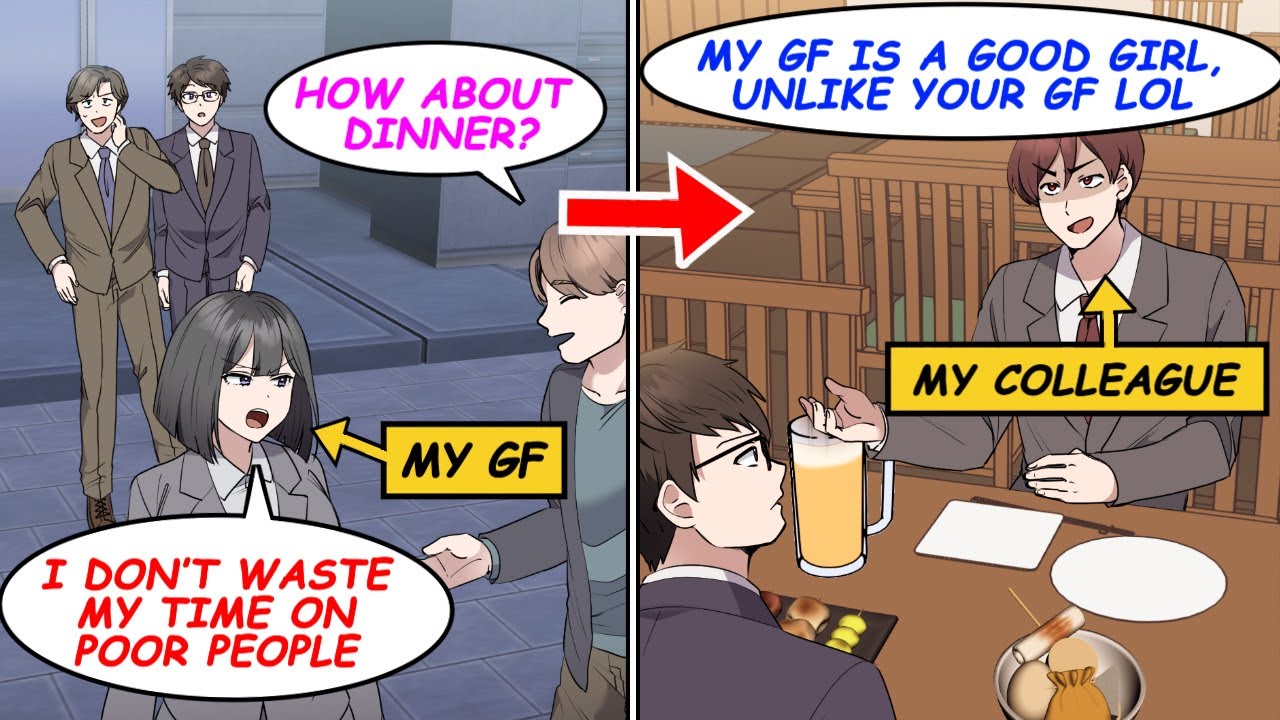 【Manga】My gf is said to be a bad woman by those around her. A colleague who sees me as an enemy...