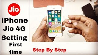 All iPhone Jio 4G Network settings First Time 🔥 Step by step hindi by Ajay screenshot 4