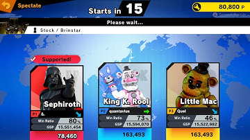 SSBU Online Spectator Mode with Special Characters Quickie 10/20/25 (with Halloween Chars - CRASH)