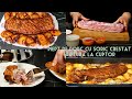 Friptură de porc la cuptor - rețeta de piept de porc cu șoric crocant și coaste | Savori Urbane